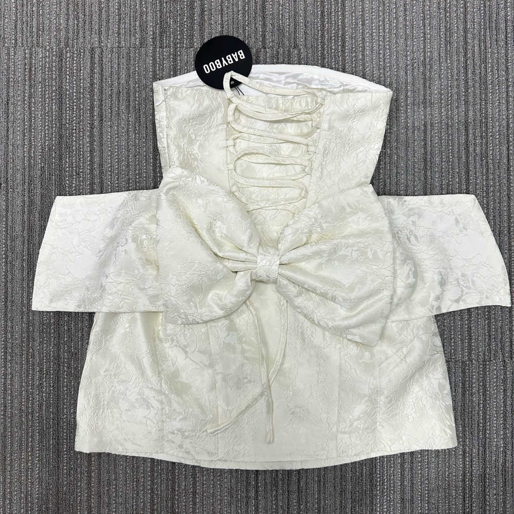 Brand new never worn with tags! ELENORA Ivory mini dress from babyboo.
